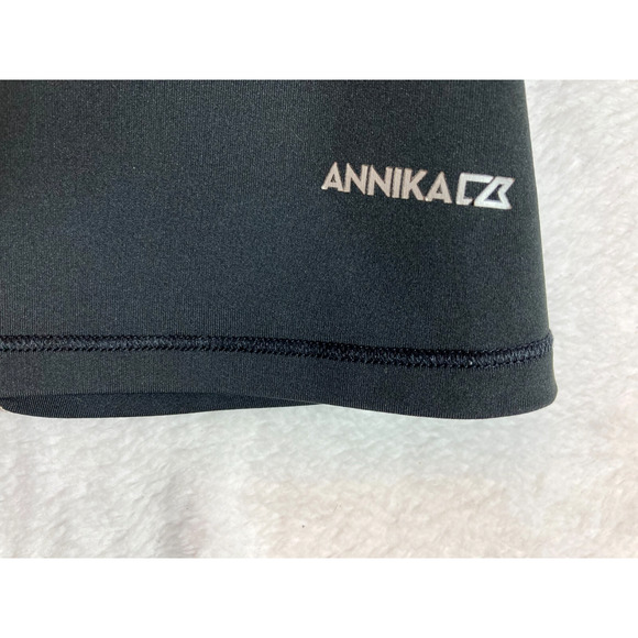 Annika Cutter & Buck Women M Contour Mock Neck 1/4 Zip Polo Shirt Dry Tec 50UPF+ - Picture 15 of 16